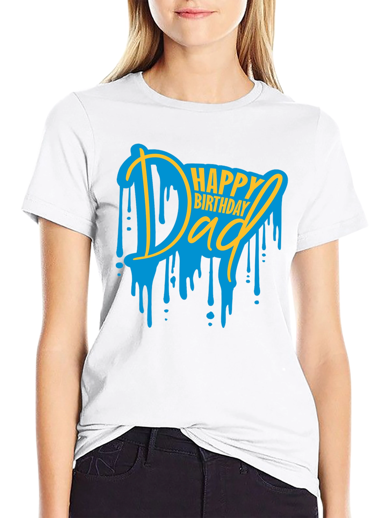 Happy Birthday Dad T-Shirt Fathers Day Tee