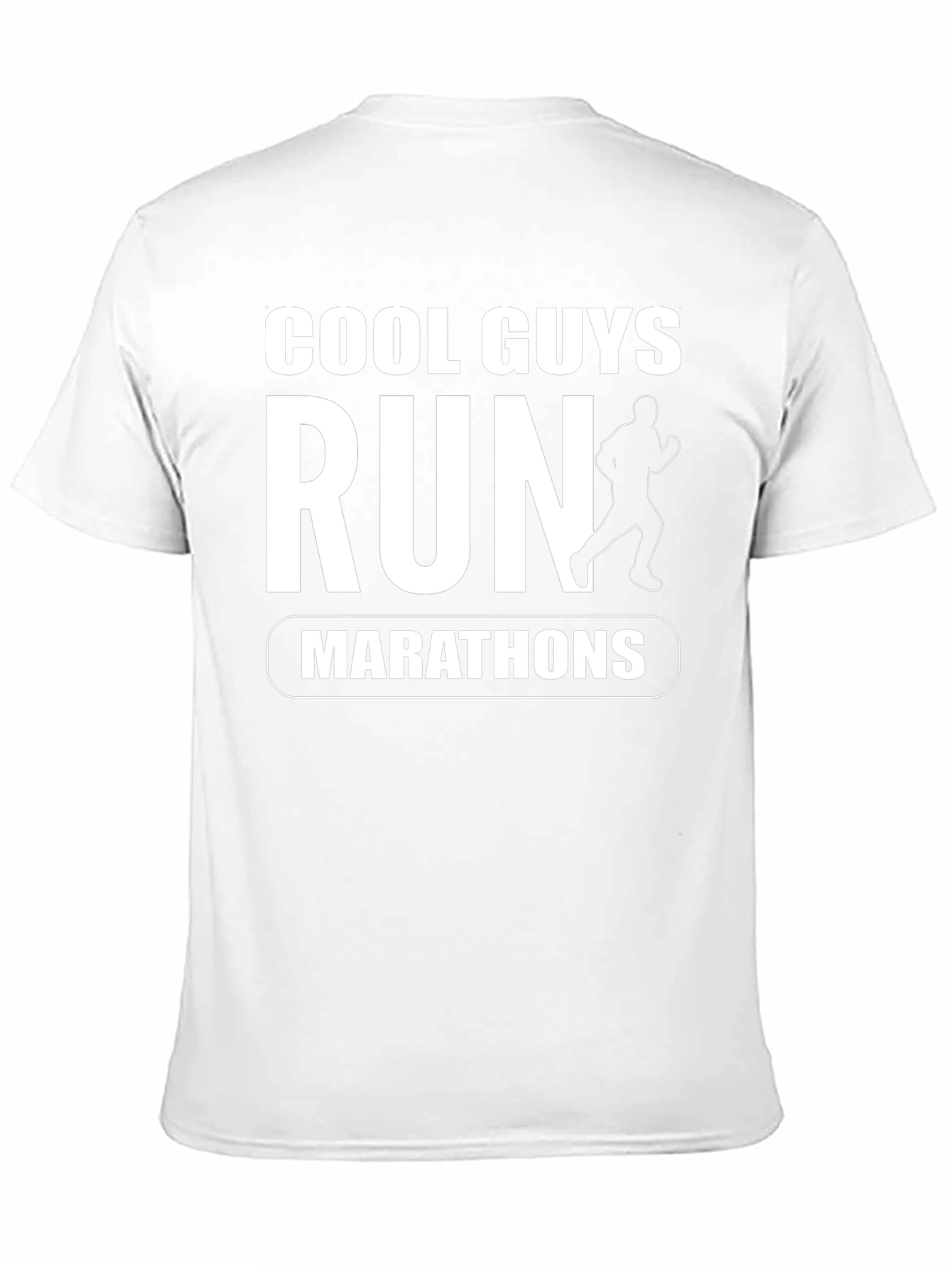 Cool Guys Run Marathons Graphic T-Shirt