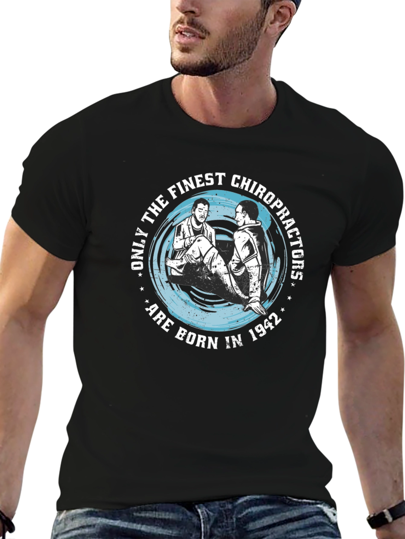 Finest Chiropractors Born in 1942 Graphic T-Shirt