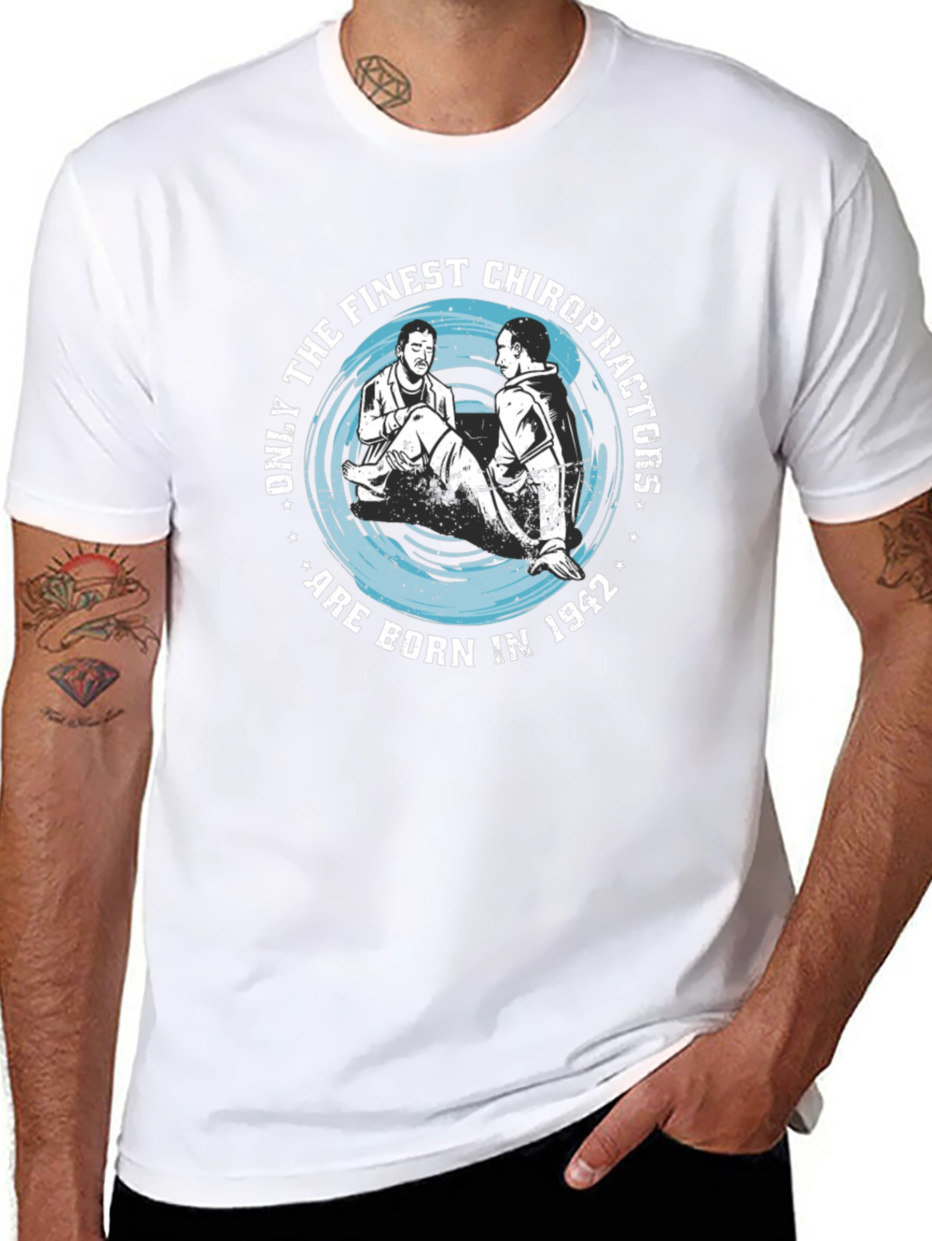 Finest Chiropractors Born in 1942 Graphic T-Shirt