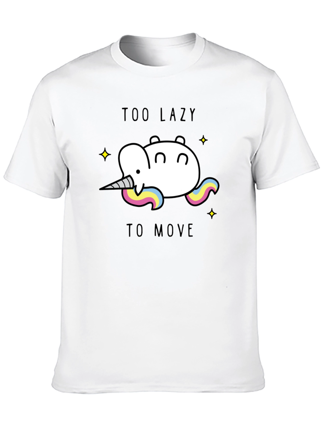 Too Lazy to Move Graphic Tee