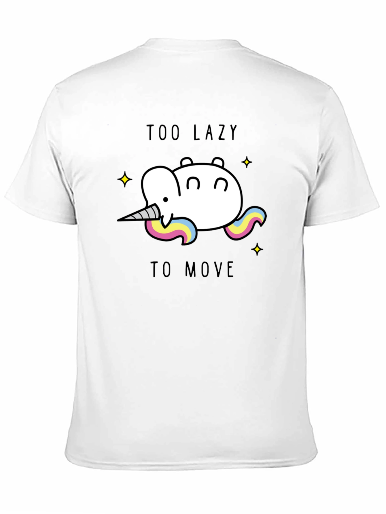Too Lazy to Move Graphic Tee