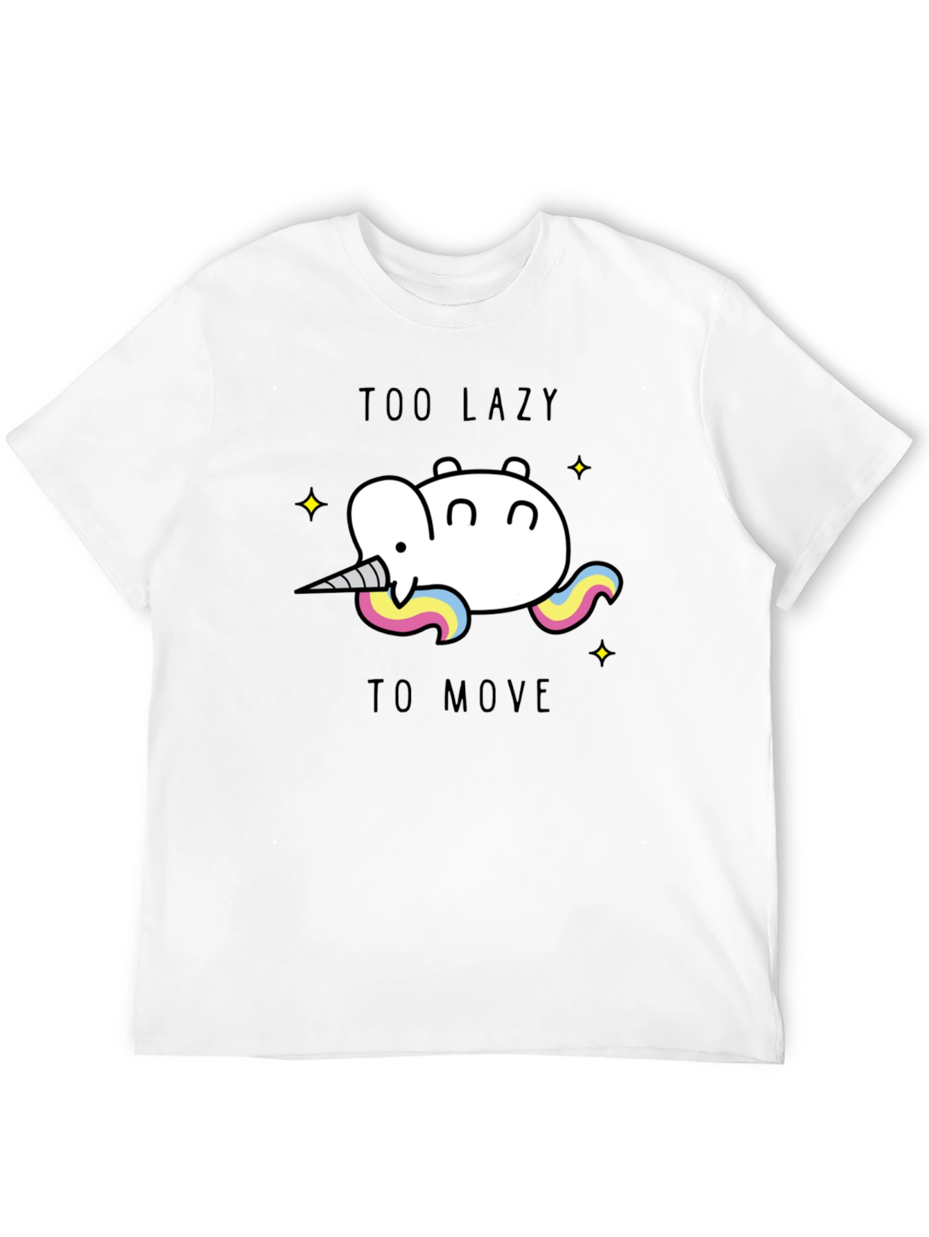 Too Lazy to Move Graphic Tee