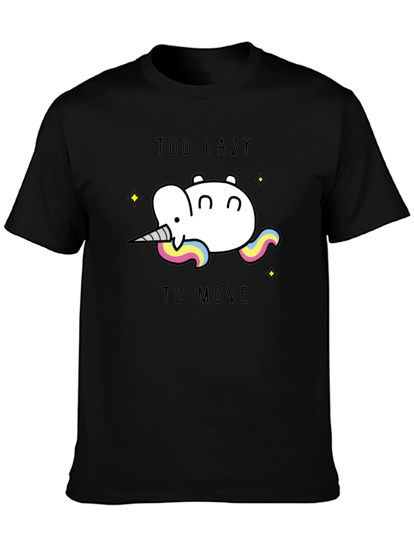 Too Lazy to Move Graphic Tee