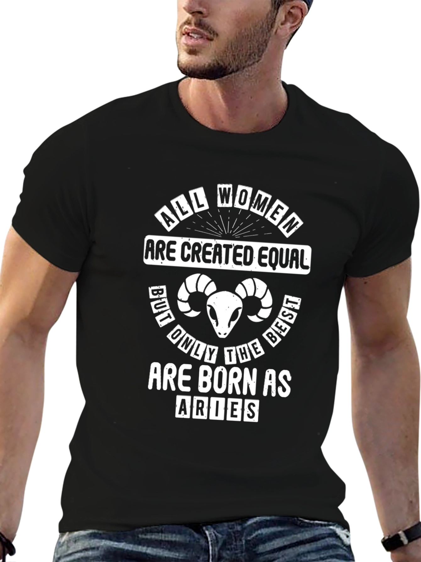 Aries Zodiac Womens Graphic Tee