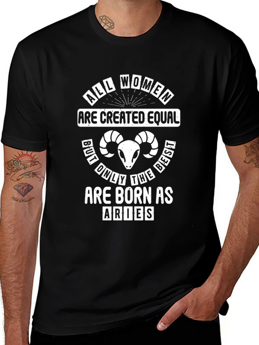Aries Zodiac Womens Graphic Tee