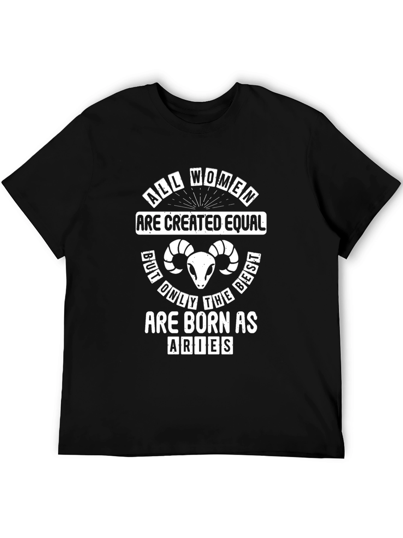 Aries Zodiac Womens Graphic Tee