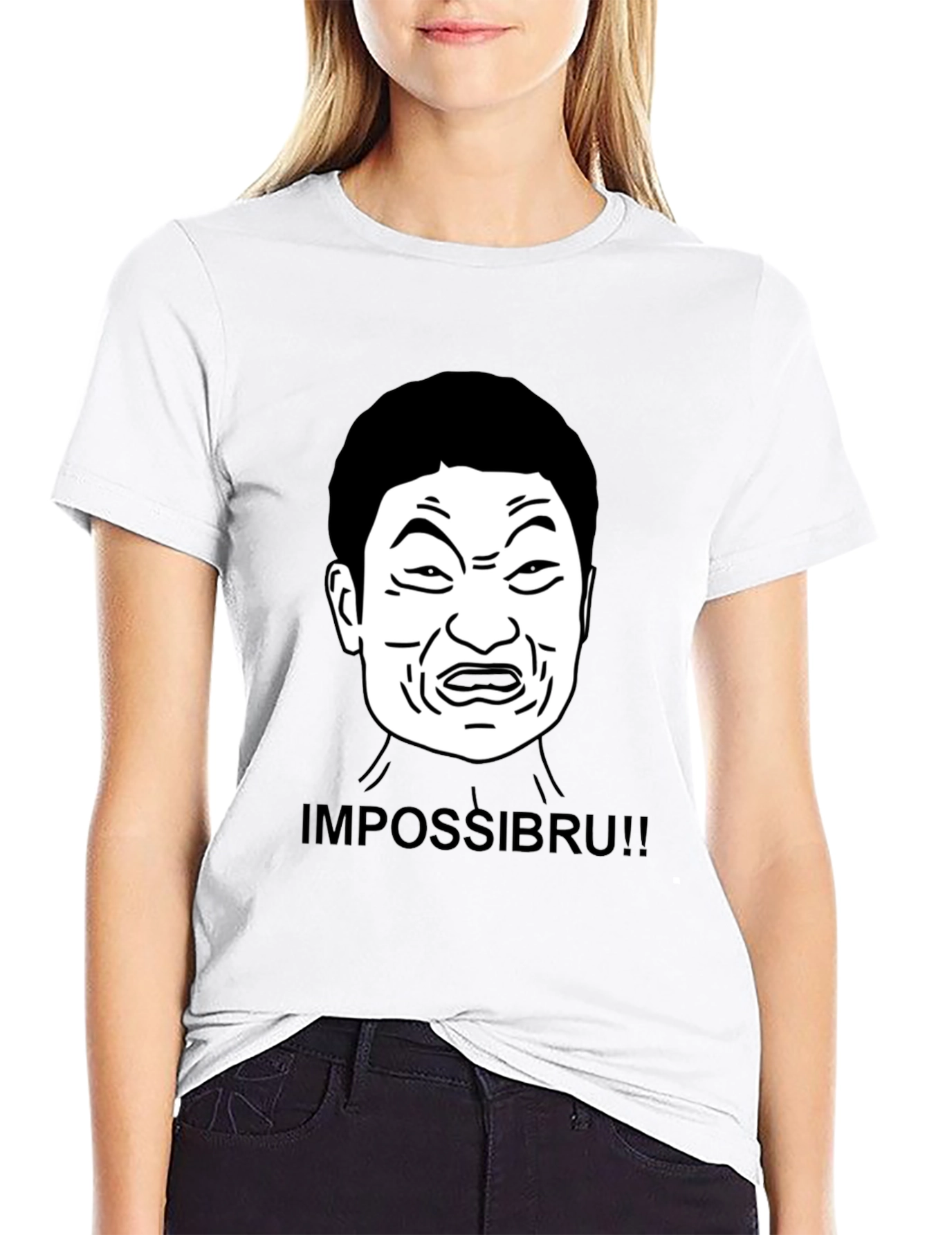 Impossibru Meme T-Shirt - Funny Graphic Tee