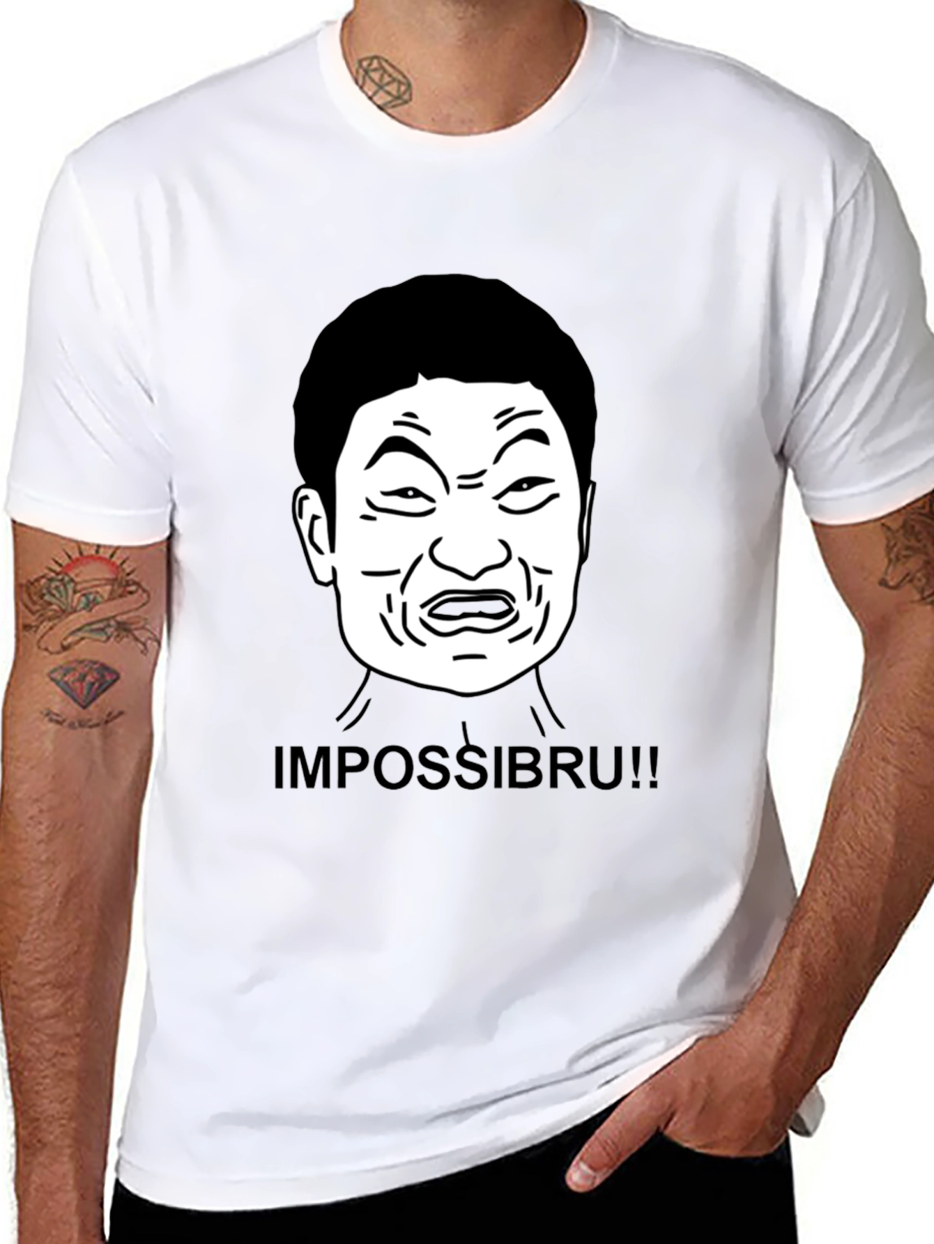 Impossibru Meme T-Shirt - Funny Graphic Tee