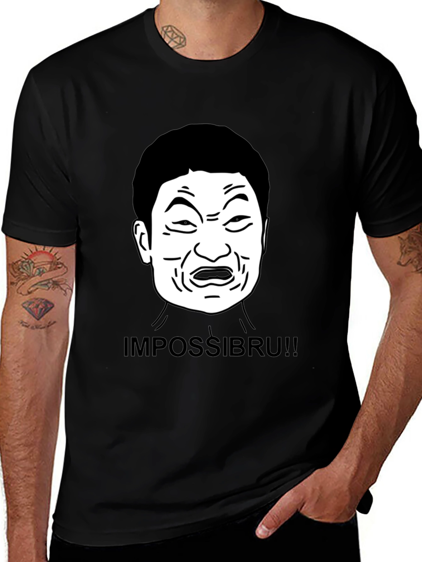 Impossibru Meme T-Shirt - Funny Graphic Tee