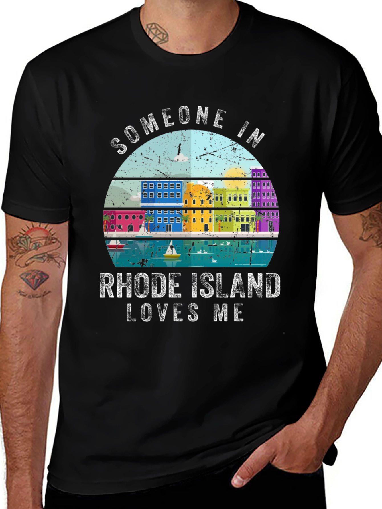 Rhode Island Loves Me Graphic Tee