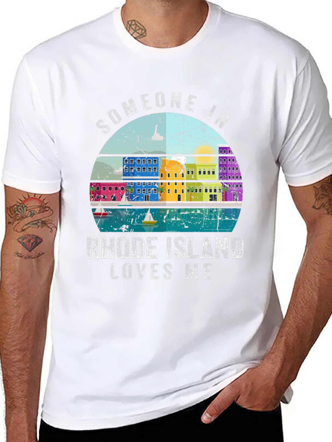 Rhode Island Loves Me Graphic Tee