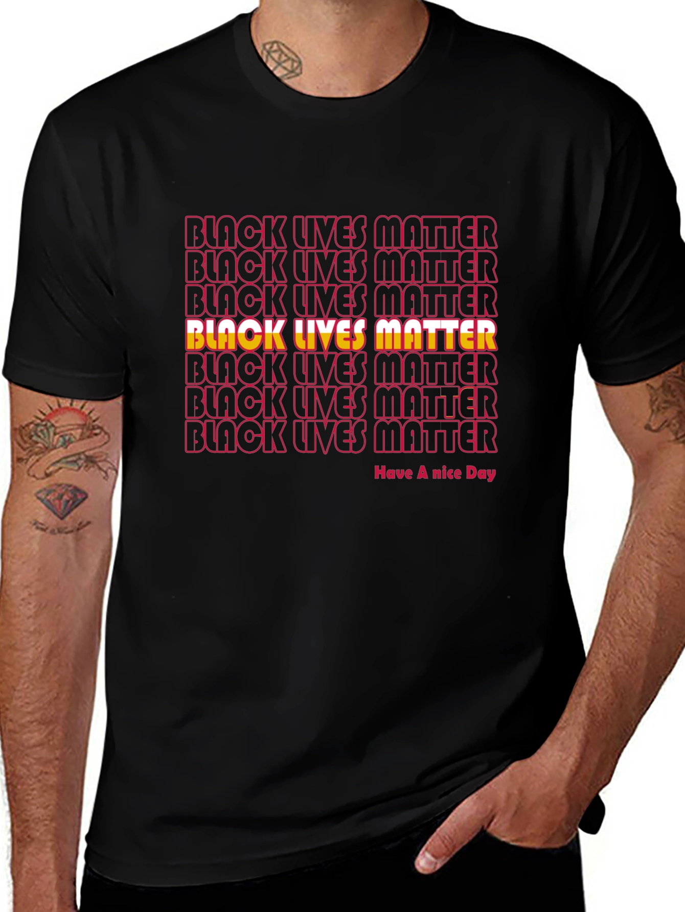 Black Lives Matter Graphic Tee - Statement T-Shirt