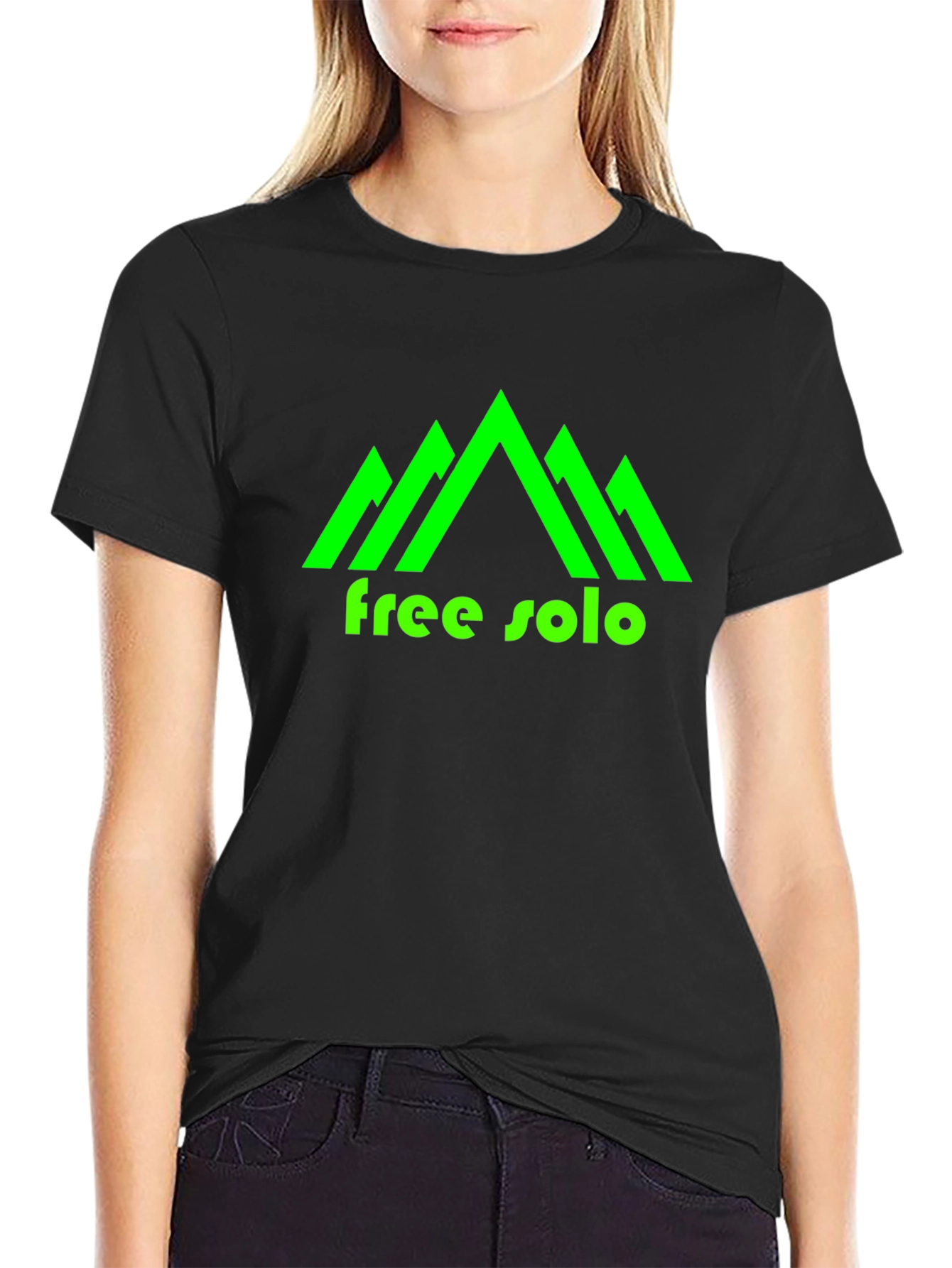 Free Solo Graphic Tee - Black Mountain Shirt