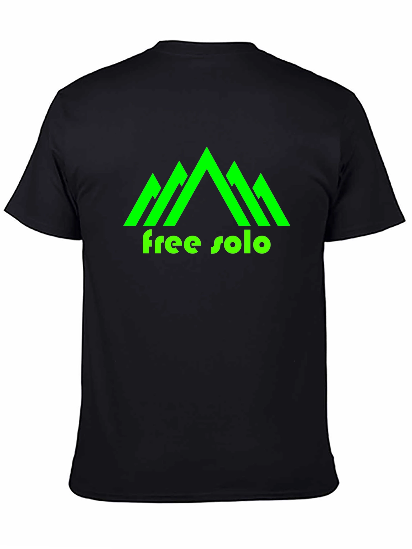 Free Solo Graphic Tee - Black Mountain Shirt