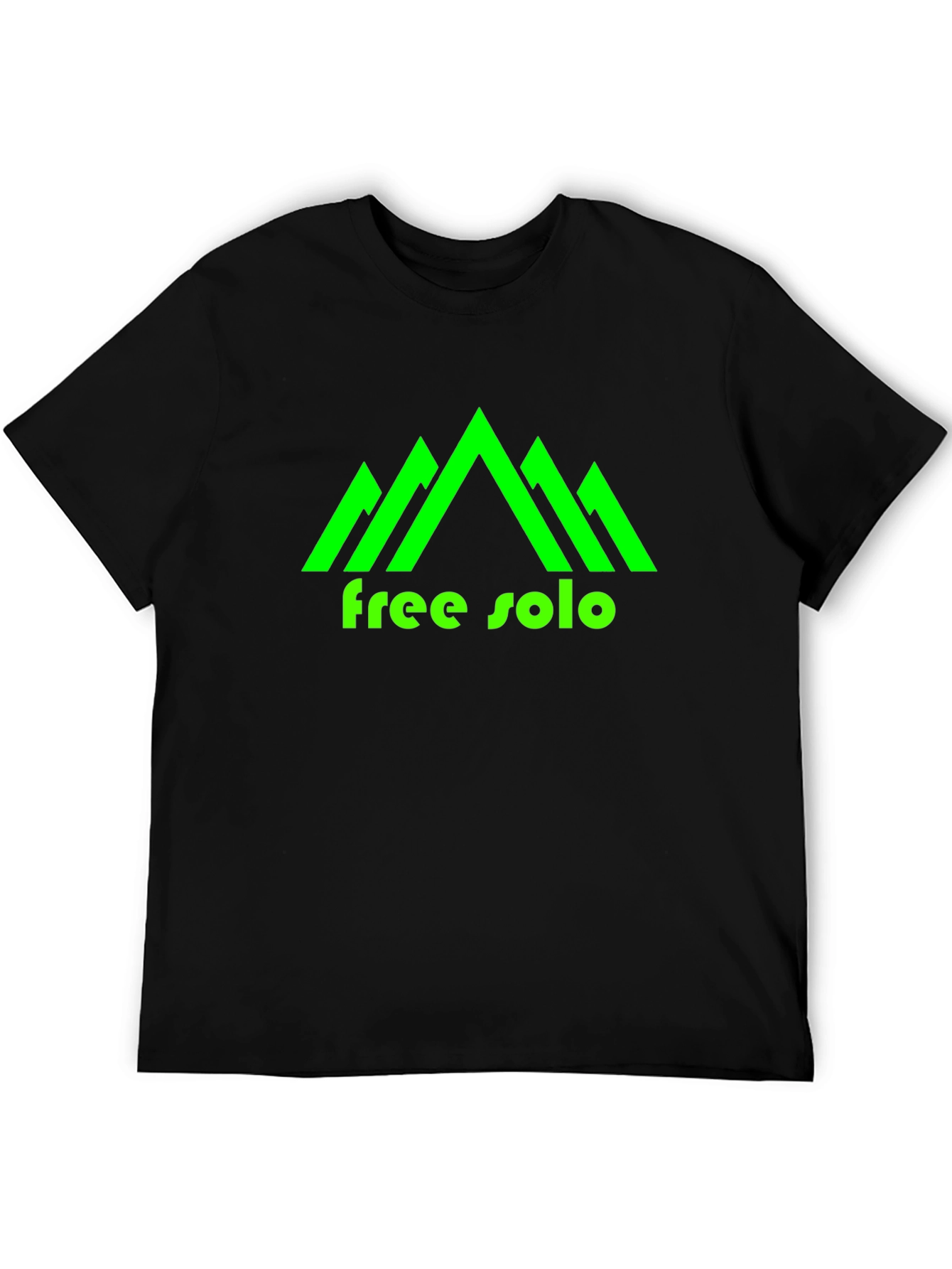 Free Solo Graphic Tee - Black Mountain Shirt