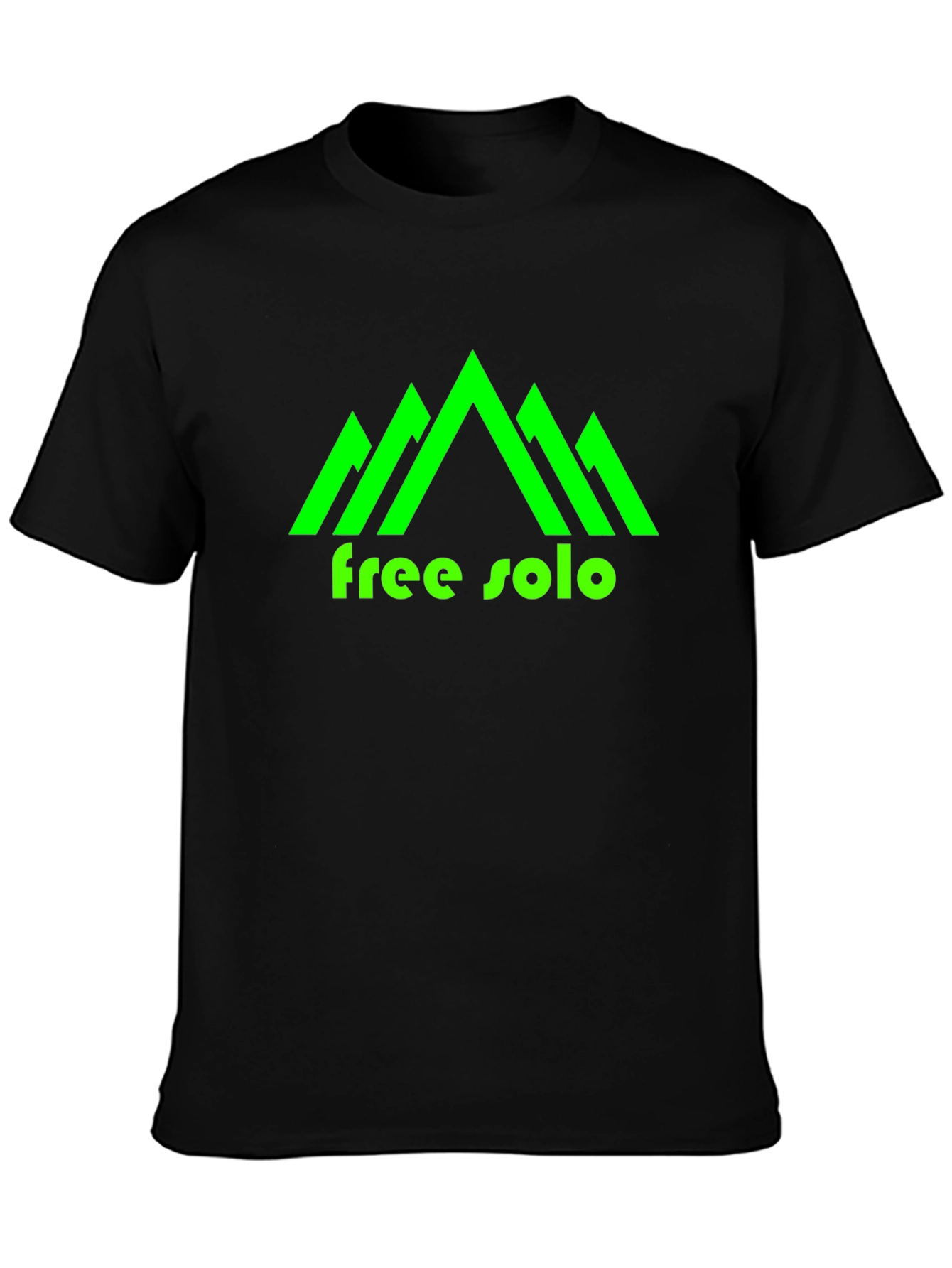 Free Solo Graphic Tee - Black Mountain Shirt