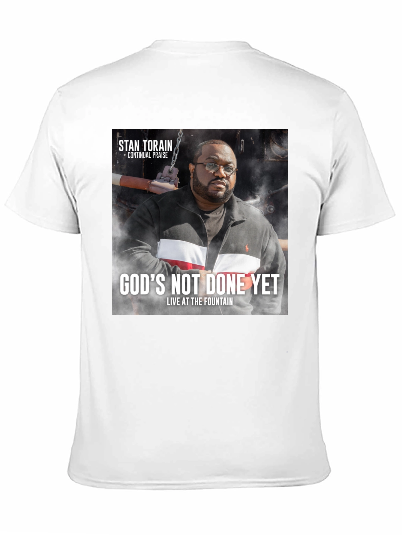 Stan Torain Gods Not Done Yet Black T-Shirt