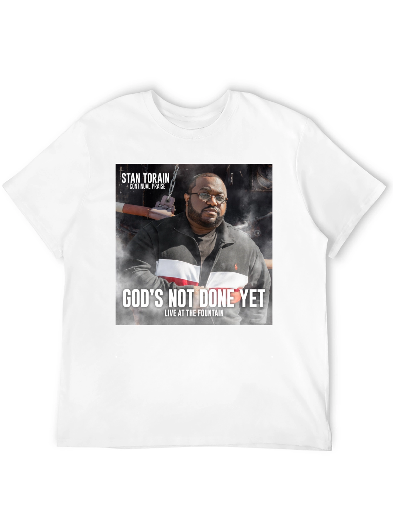 Stan Torain Gods Not Done Yet Black T-Shirt