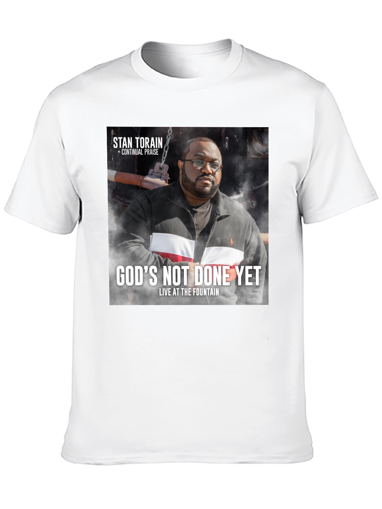 Stan Torain Gods Not Done Yet Black T-Shirt