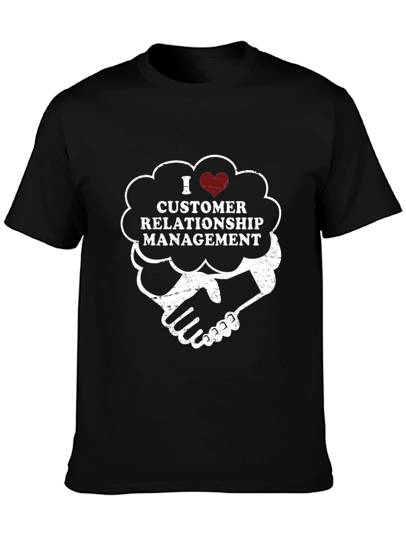 I Heart CRM T-Shirt - Customer Relationship Management Tee