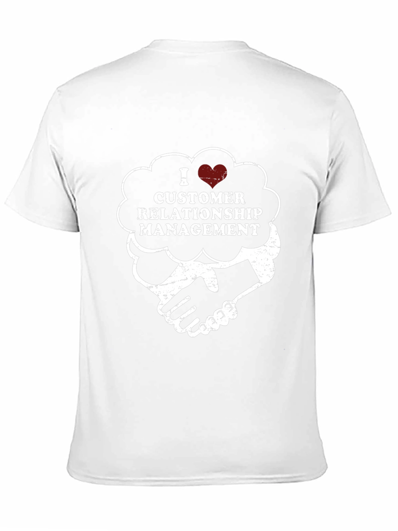 I Heart CRM T-Shirt - Customer Relationship Management Tee