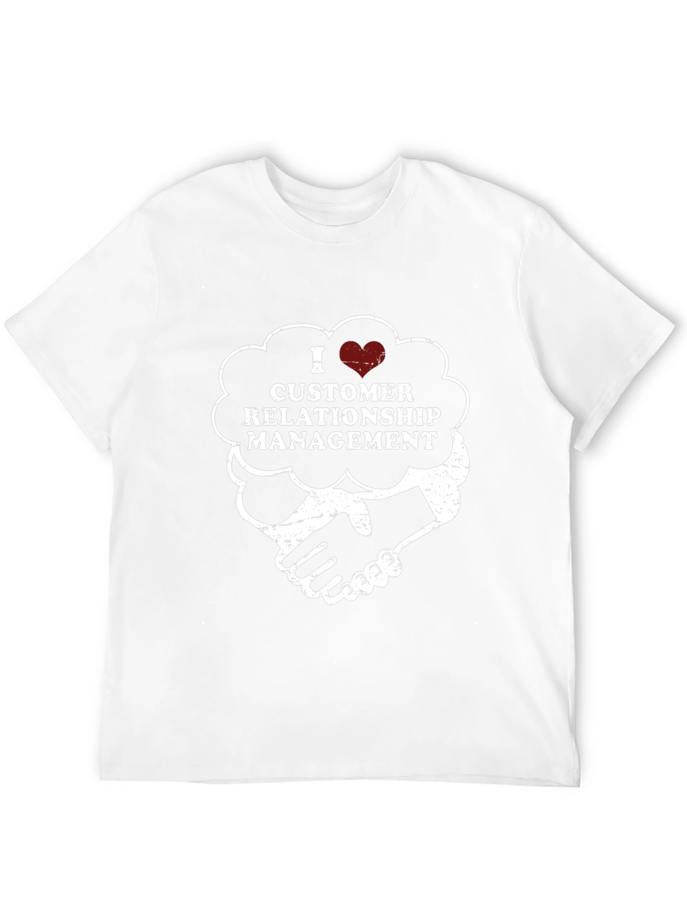 I Heart CRM T-Shirt - Customer Relationship Management Tee