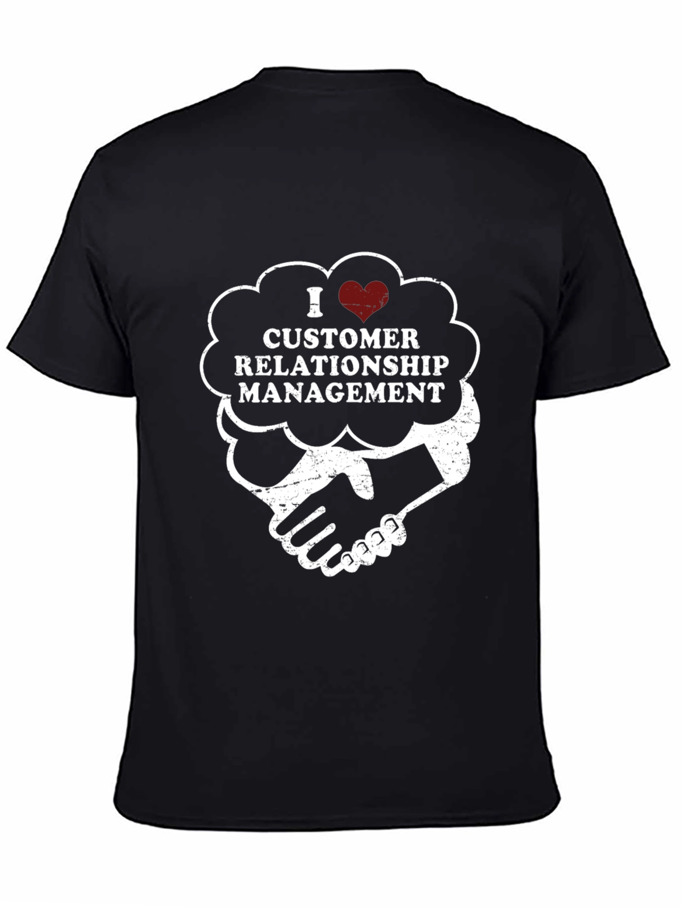 I Heart CRM T-Shirt - Customer Relationship Management Tee