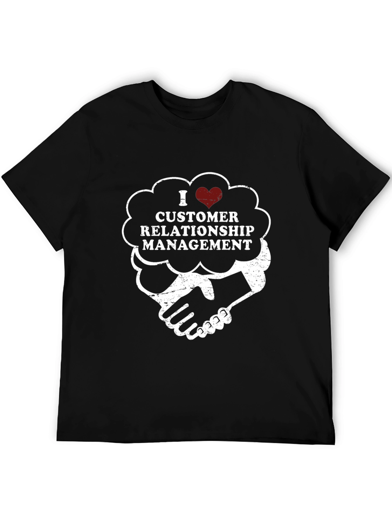 I Heart CRM T-Shirt - Customer Relationship Management Tee