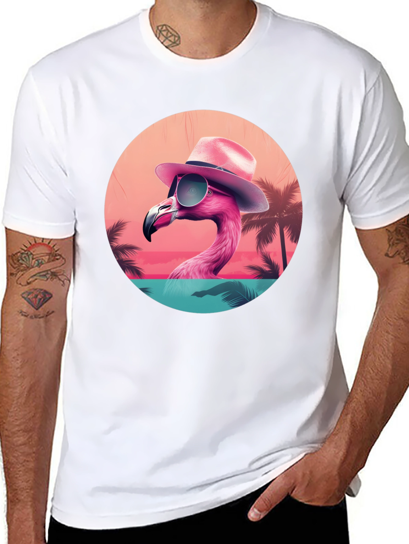 Cool Flamingo T-Shirt