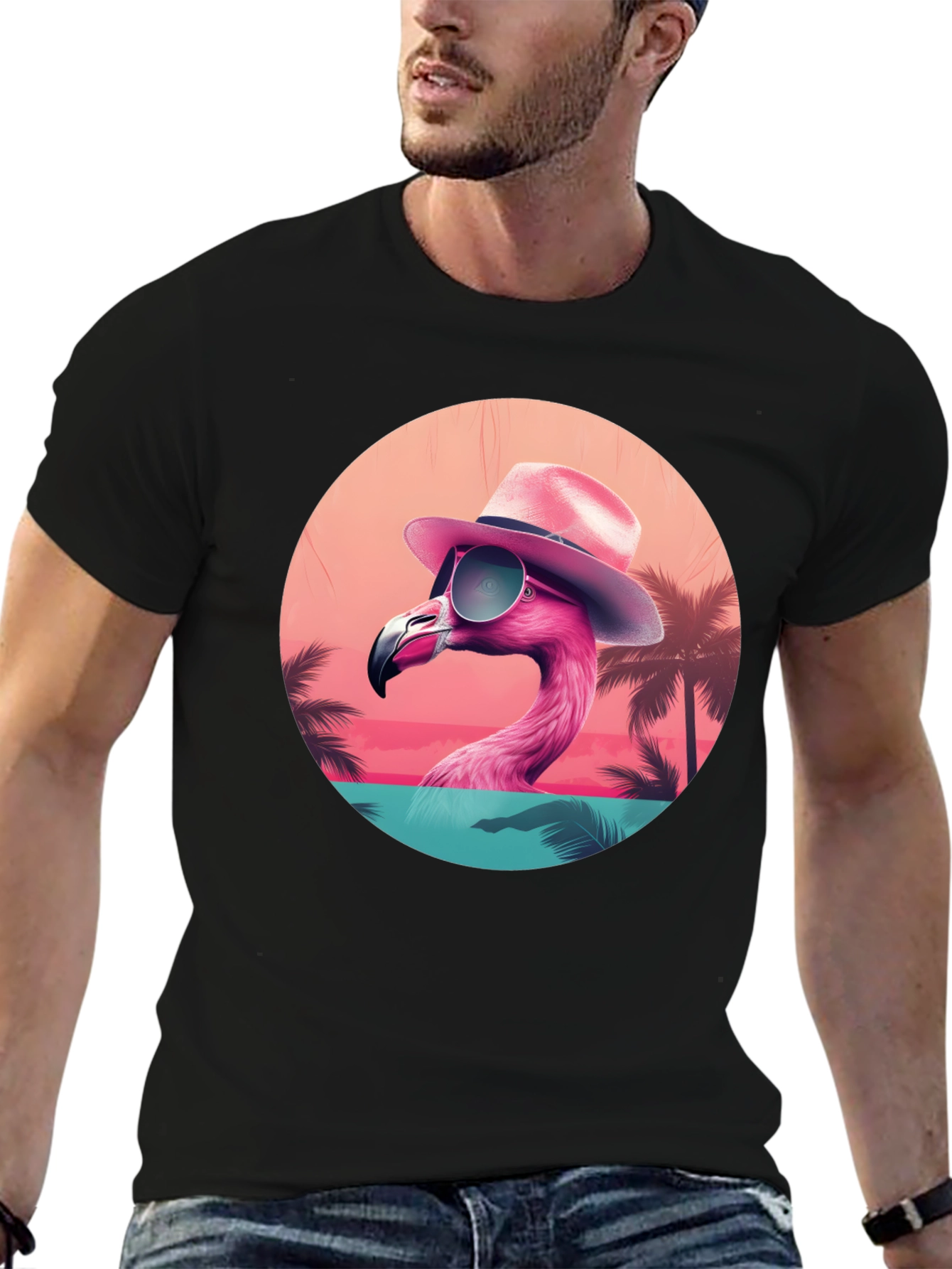 Cool Flamingo T-Shirt