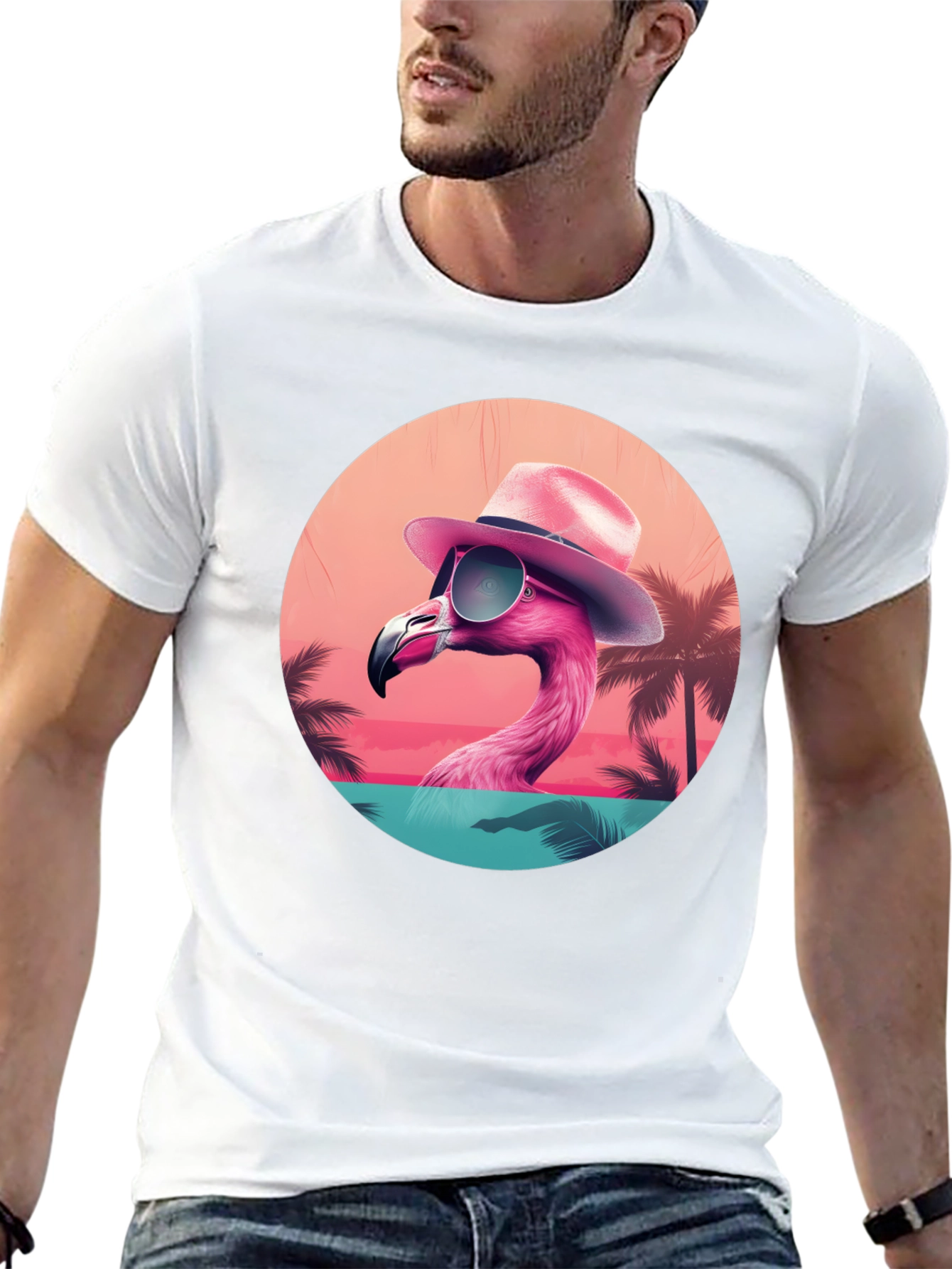Cool Flamingo T-Shirt