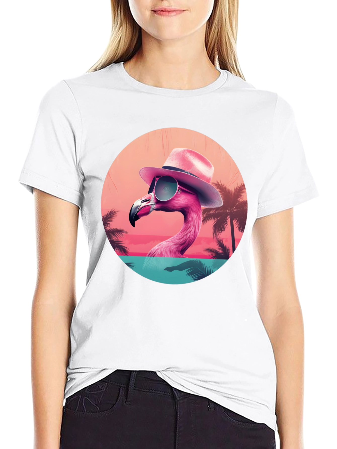 Cool Flamingo T-Shirt