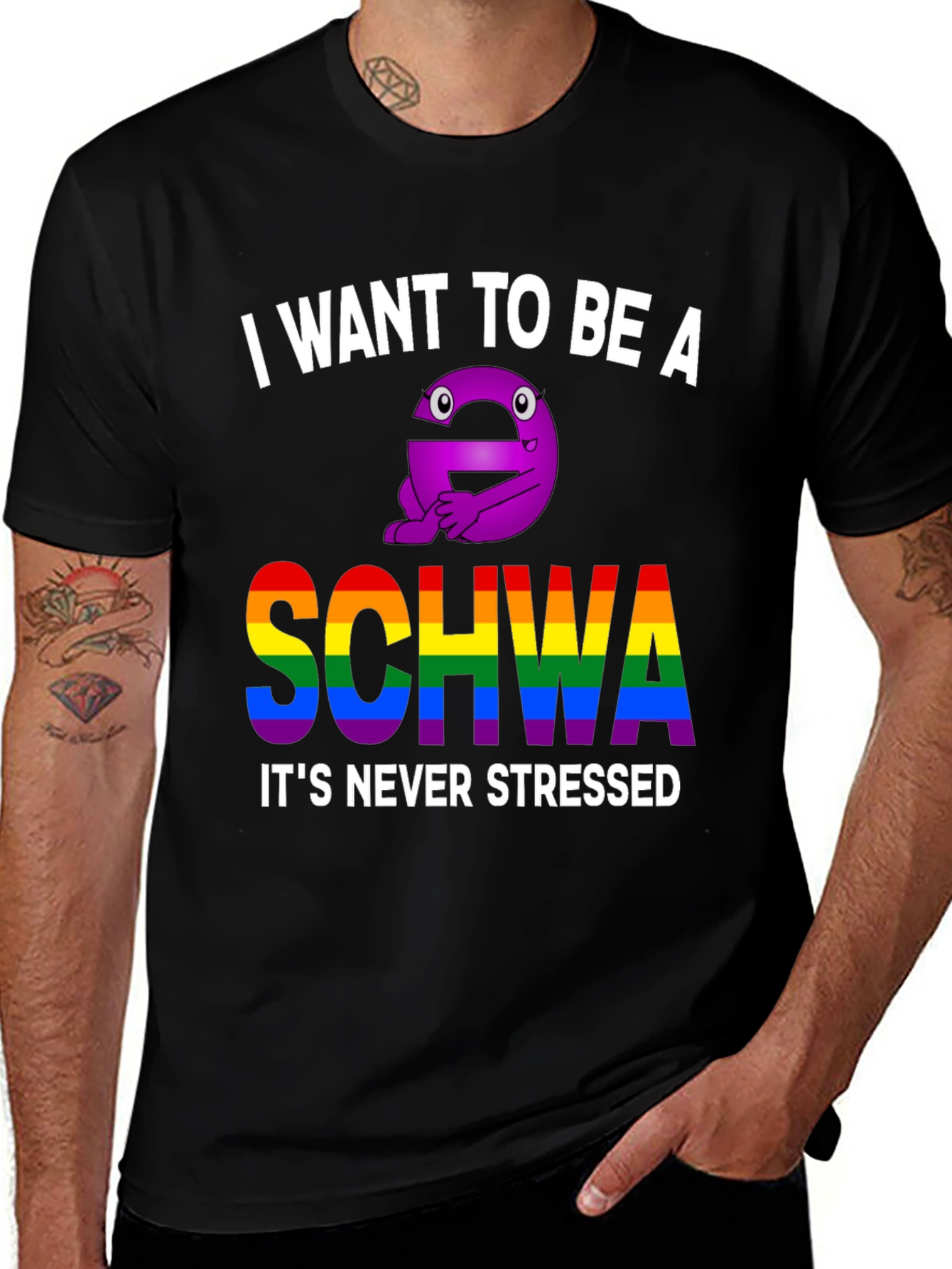 I Want To Be A Schwa T-Shirt