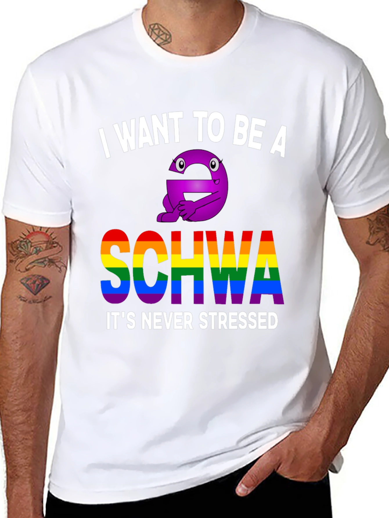 I Want To Be A Schwa T-Shirt