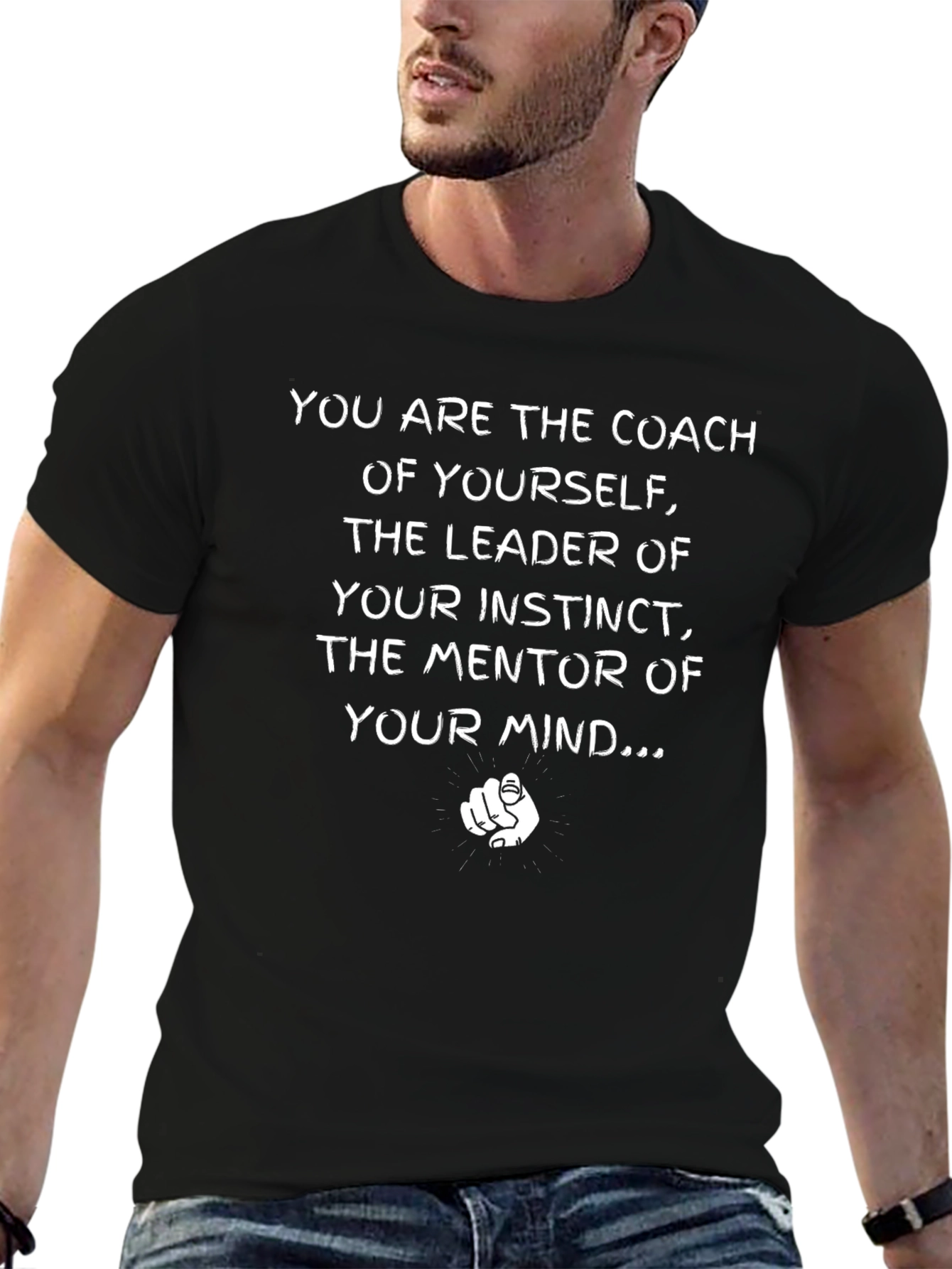 Motivational T-Shirt: Coach of Yourself