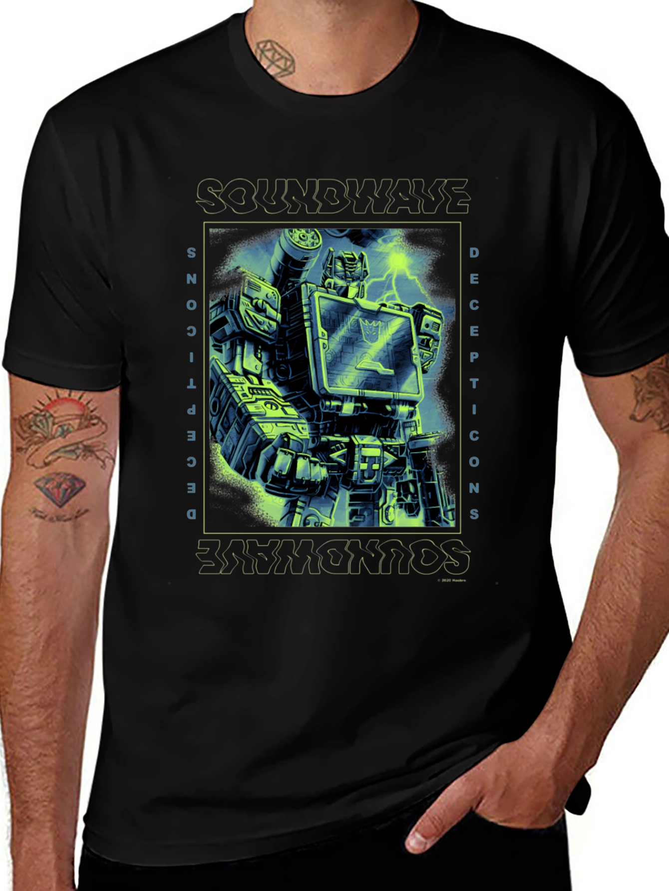 Soundwave Transformers Graphic T-Shirt