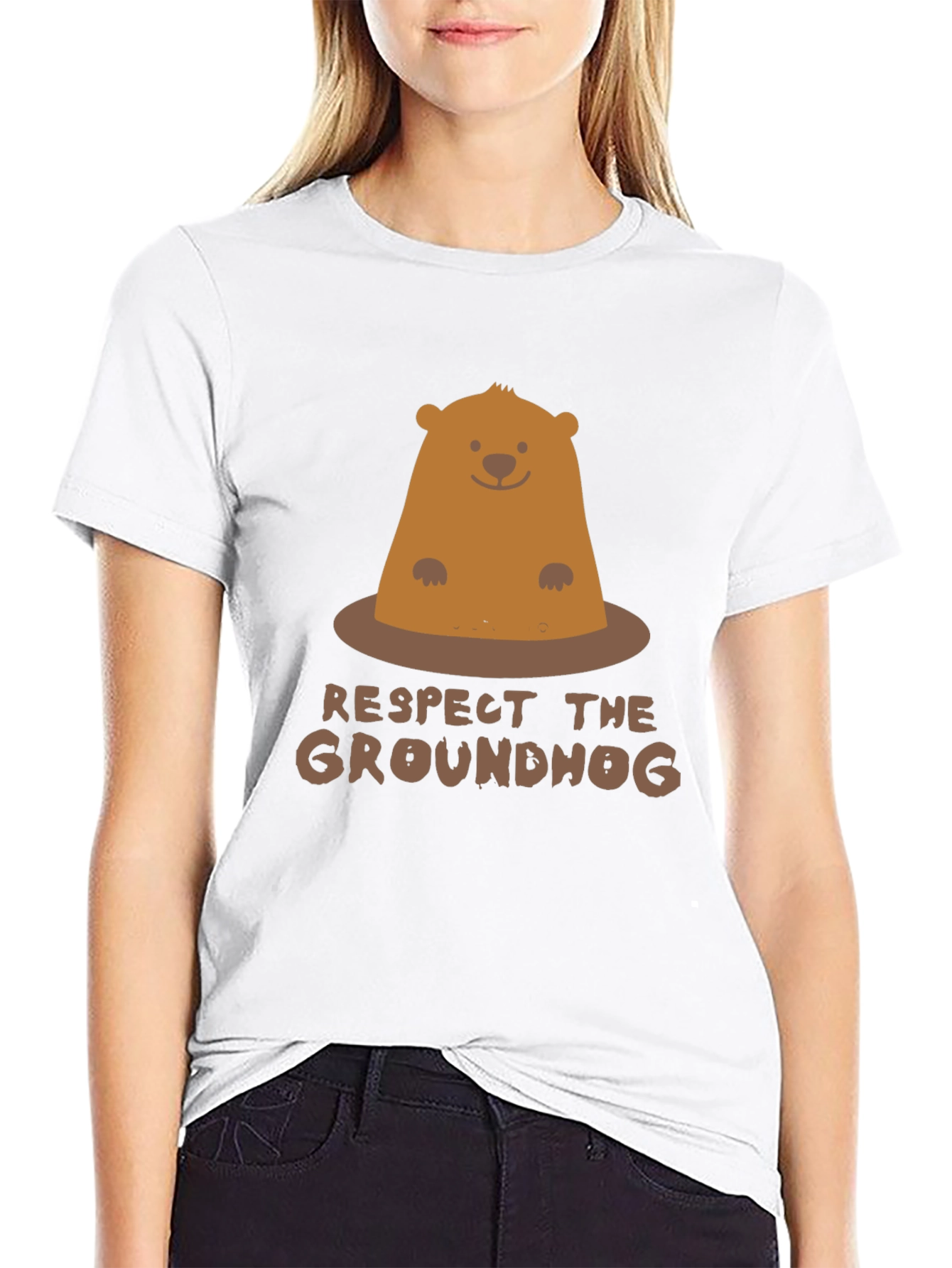 Respect the Groundhog T-Shirt