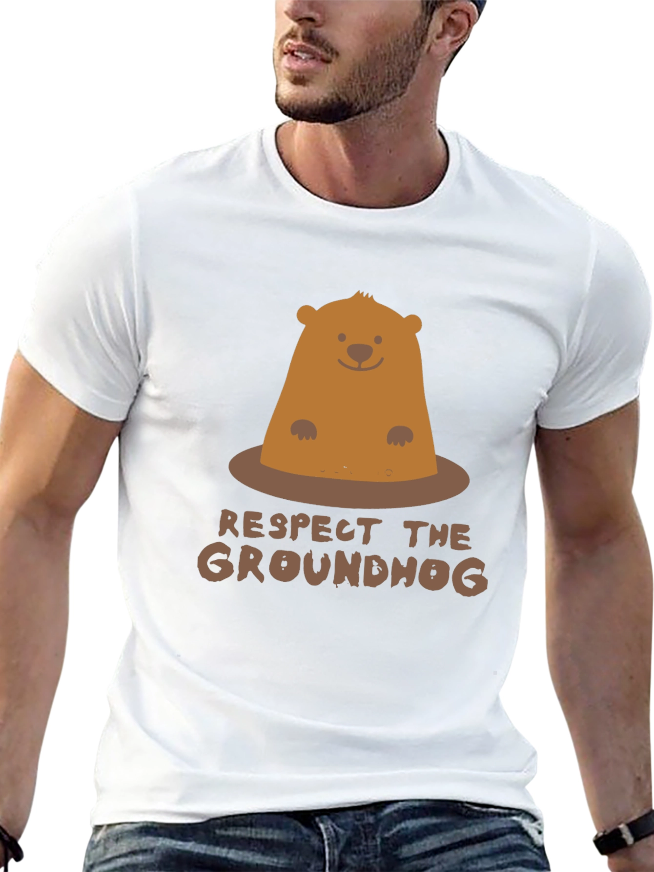 Respect the Groundhog T-Shirt