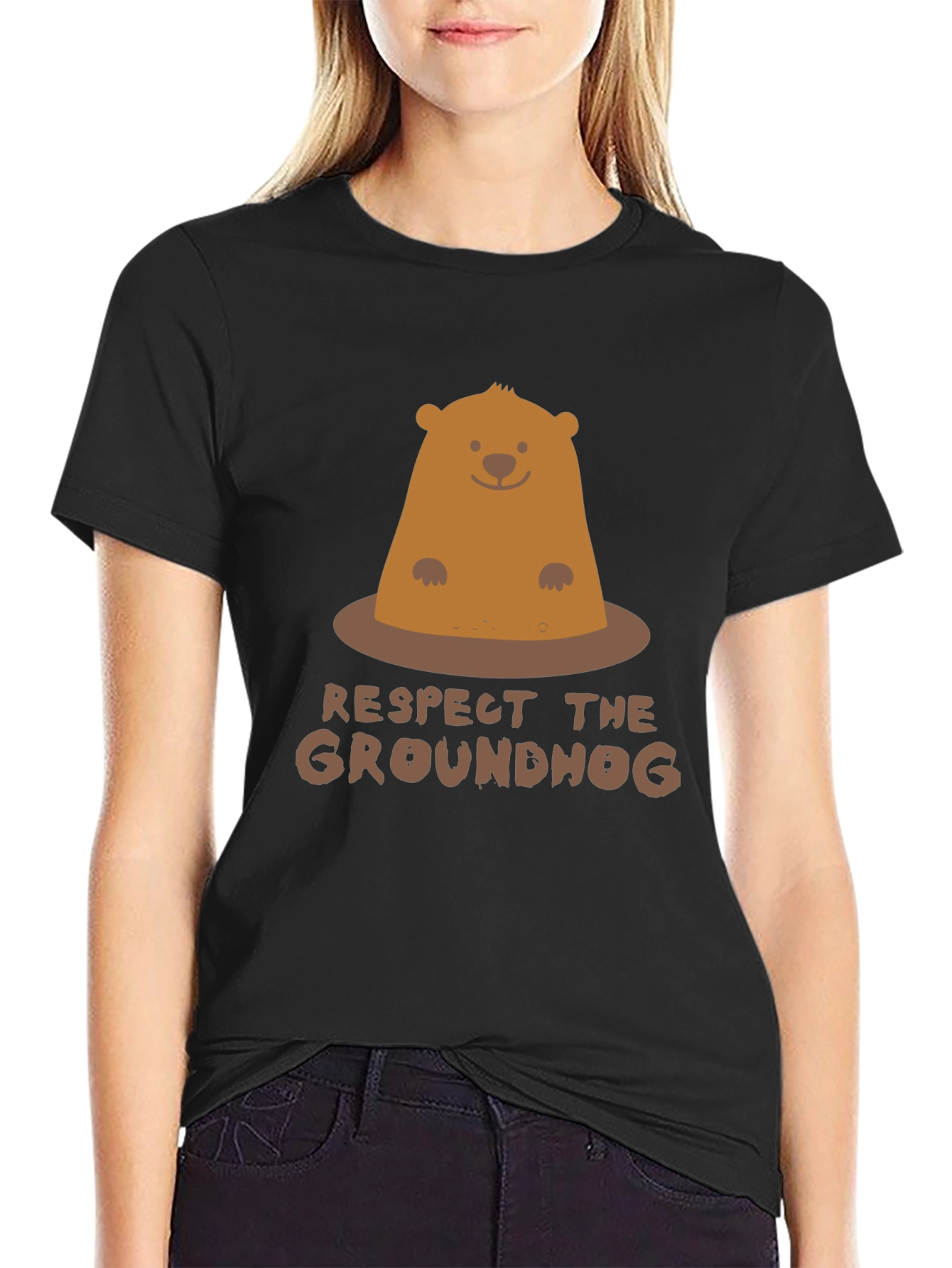 Respect the Groundhog T-Shirt
