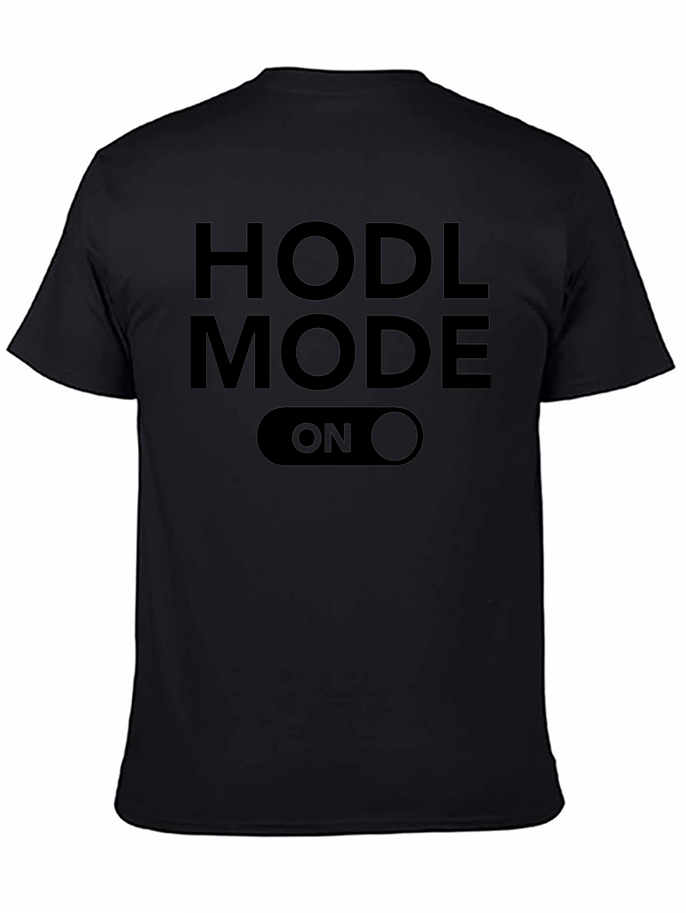 HODL Mode ON Black T-Shirt - Crypto Investor