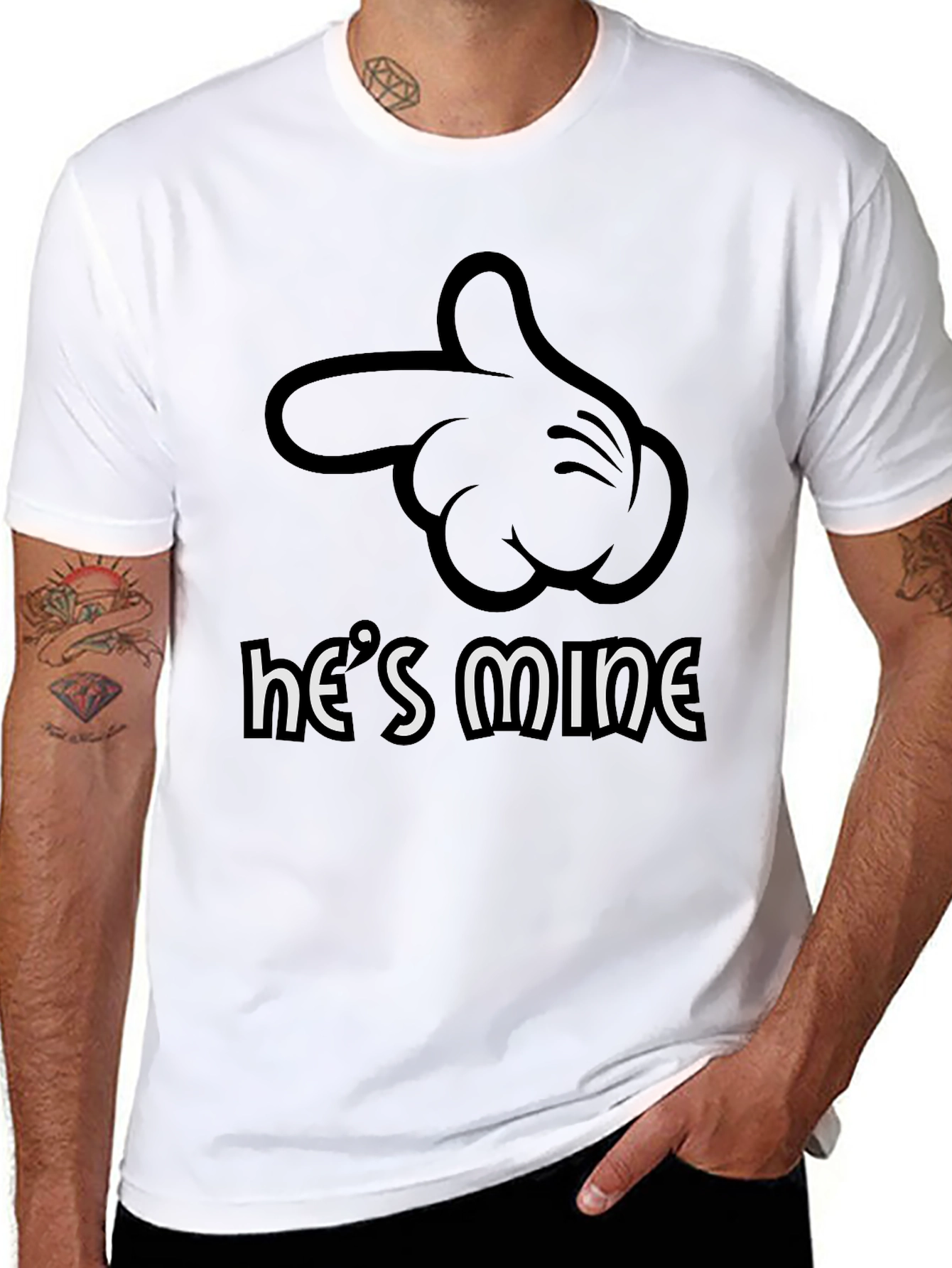 Hes Mine Matching T-Shirt Gift