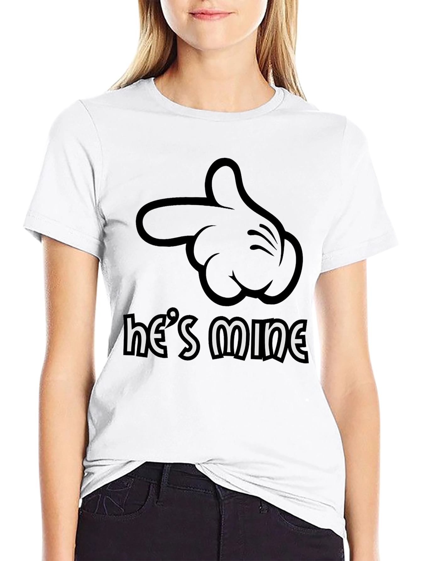 Hes Mine Matching T-Shirt Gift