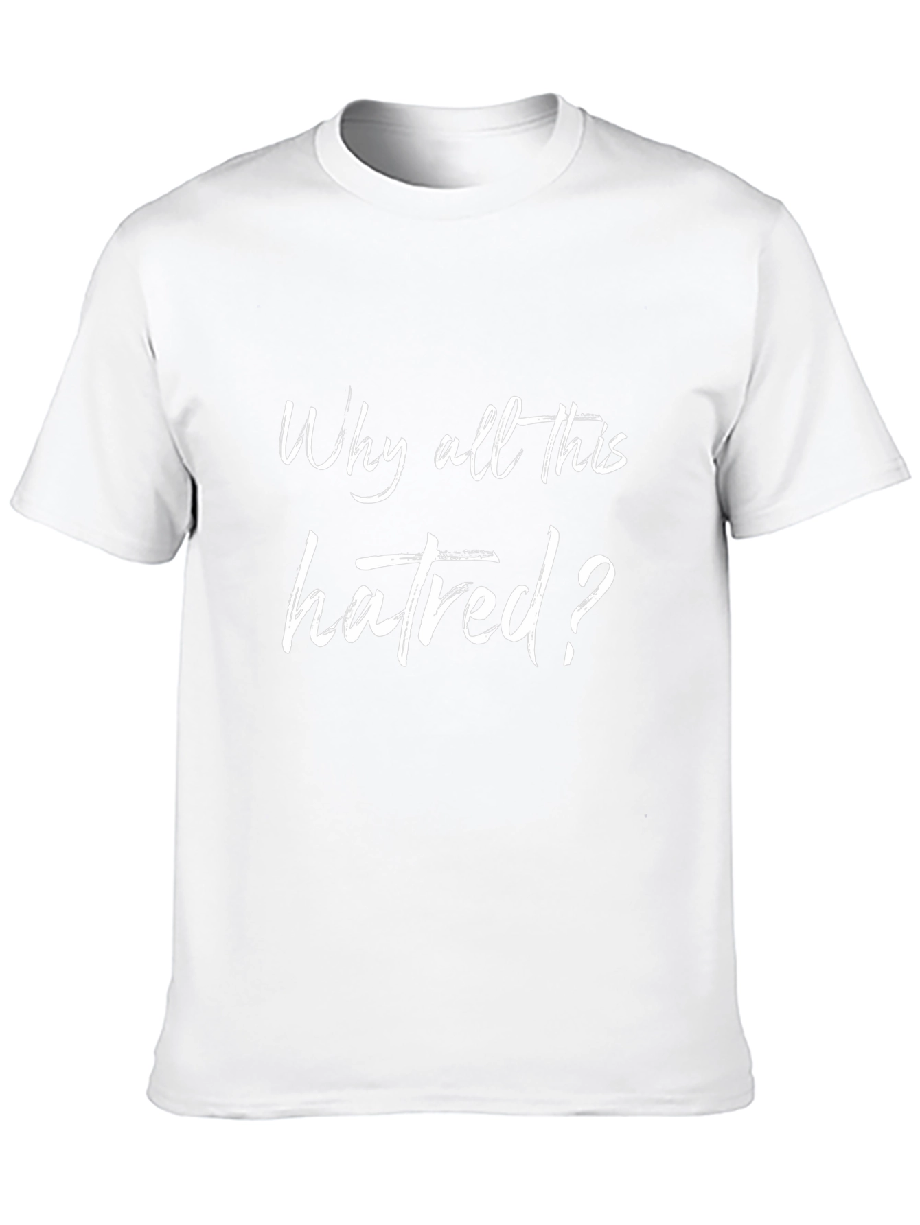 Why All This Hatred? Graphic Tee - Black