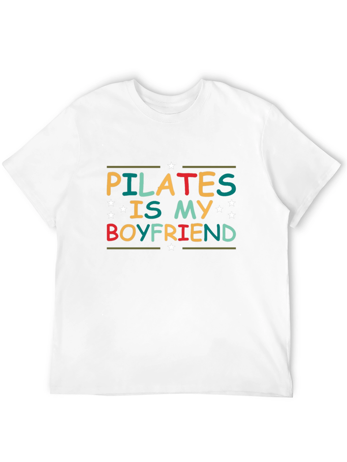 Pilates is My Boyfriend Graphic T-Shirt