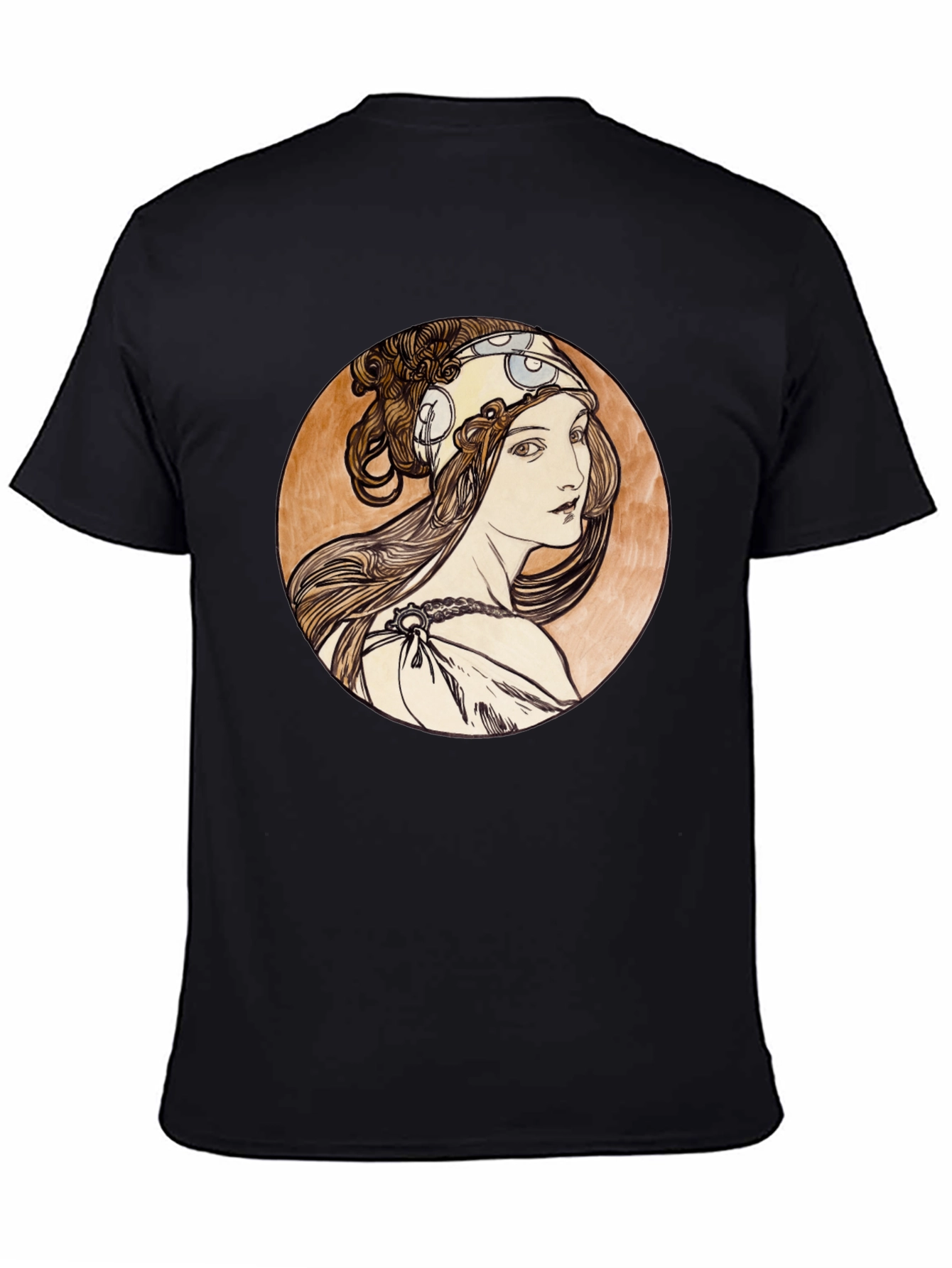 Art Nouveau Woman Graphic Tee