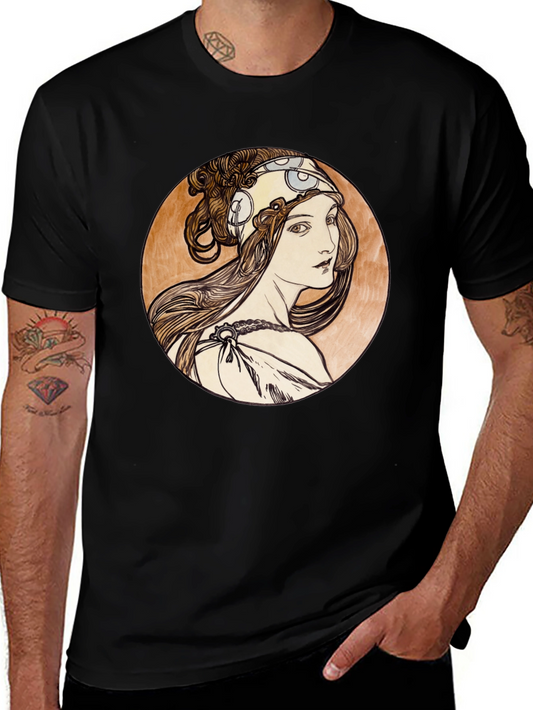 Art Nouveau Woman Graphic Tee