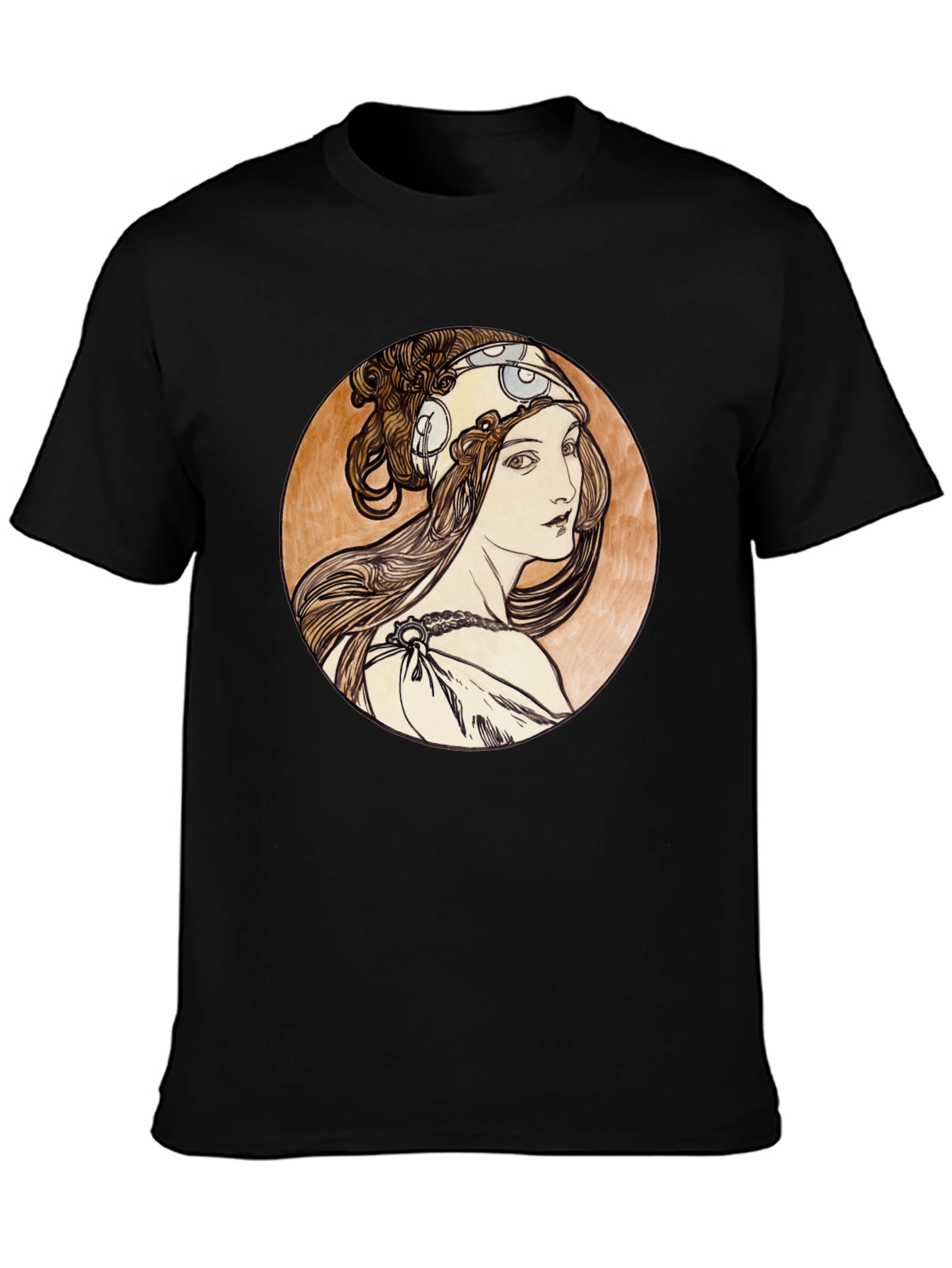 Art Nouveau Woman Graphic Tee