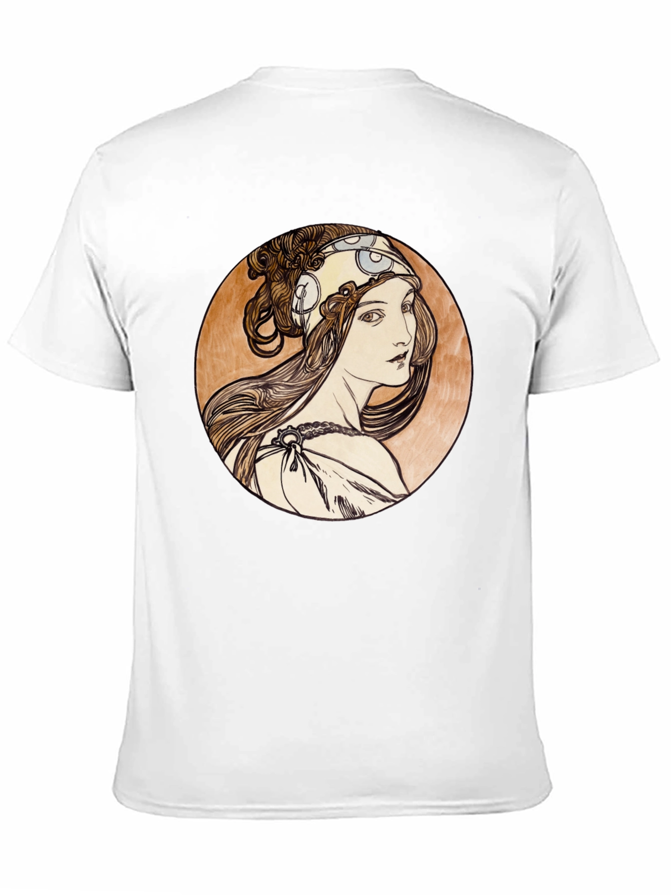 Art Nouveau Woman Graphic Tee
