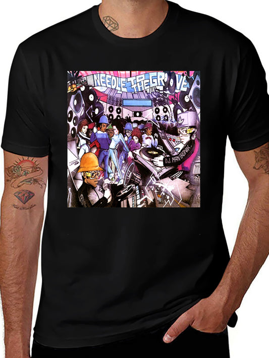 Electro Funk T-Shirt - Needle to the Groove DJ Mantronix